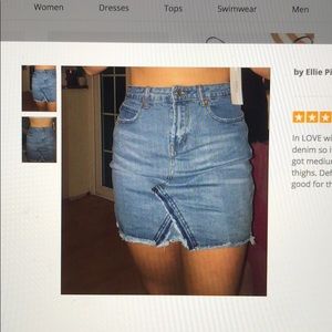 New denim skirt with tags💙💯